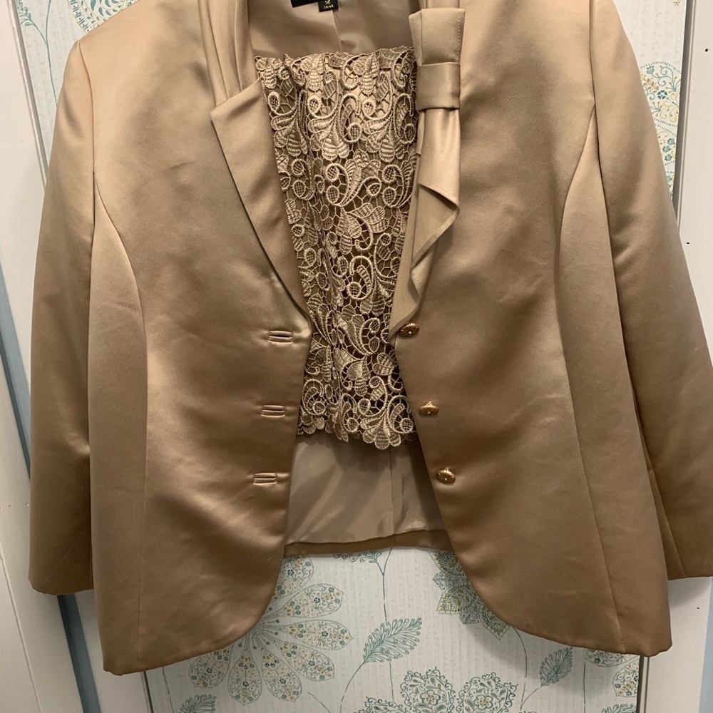 Blazer and skirt set